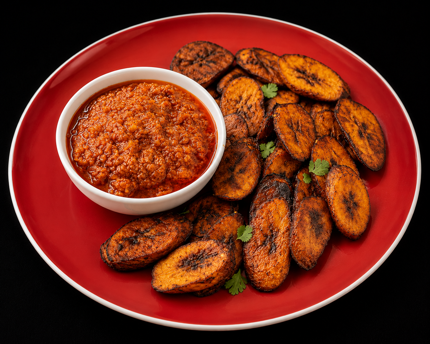 Jollof Rice and Plantains