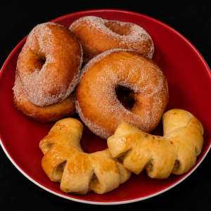 Doughnuts & Eko Bridge Cocktail Sausage Rolls