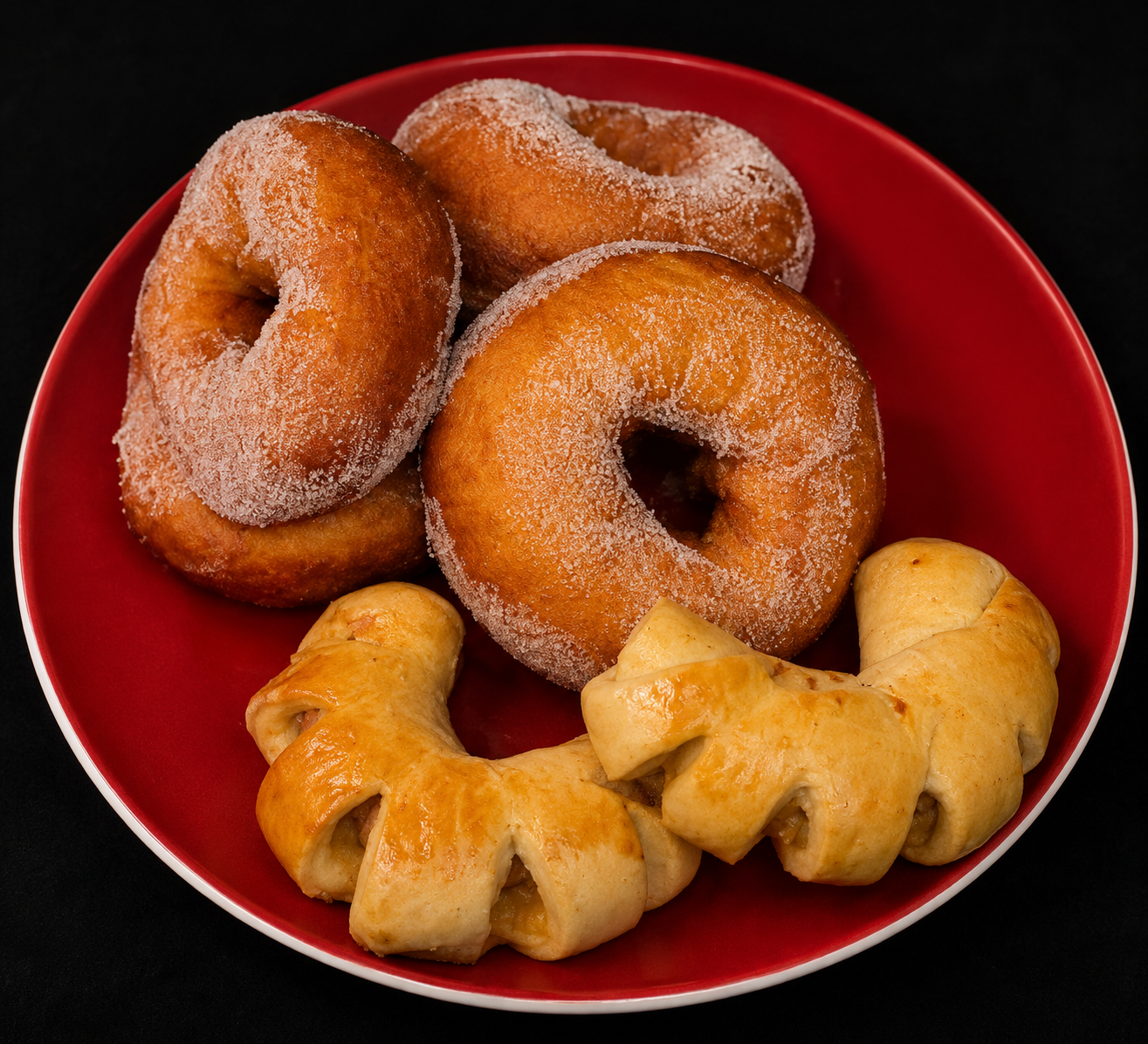 Doughnuts & Eko Bridge Cocktail Sausage Rolls