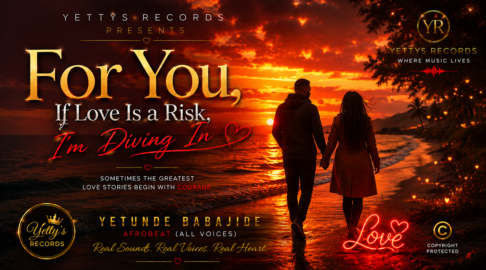 For You, If Love Is a Risk, I’m Diving In